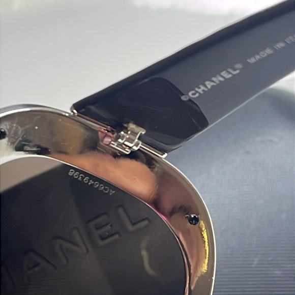 CHANEL Women's Brown Sunglasses - Picture 5 of 10